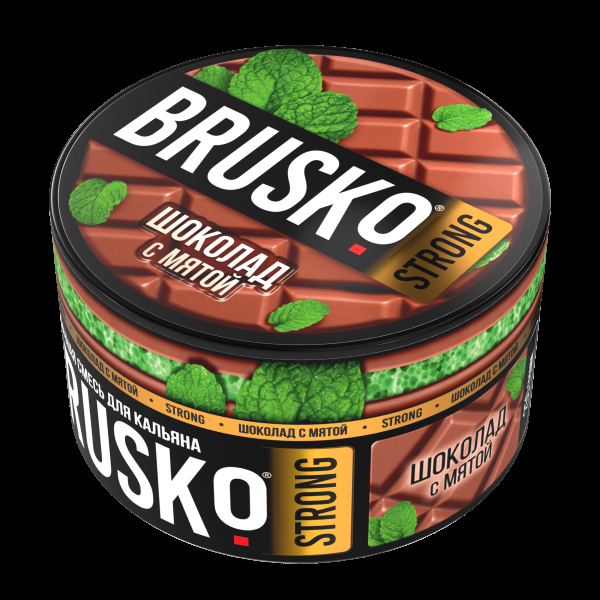 Смесь Brusko Strong шоколад с мятой  250 гр в Петропавловске-Камчатском