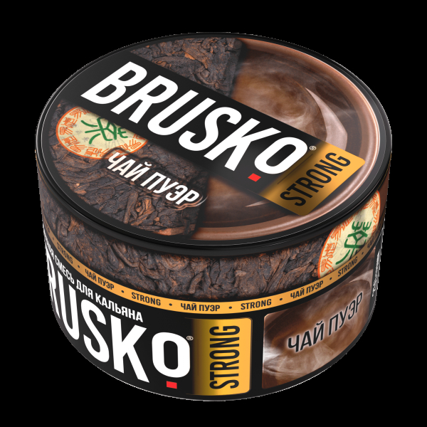 Смесь Brusko Strong чай пуэр  250 гр в Петропавловске-Камчатском