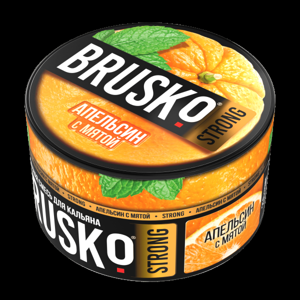 Смесь Brusko Strong апельсин с мятой  250 гр в Петропавловске-Камчатском