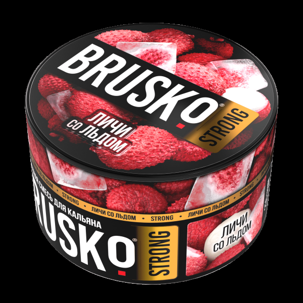 Смесь Brusko Strong личи со льдом  250 гр в Петропавловске-Камчатском