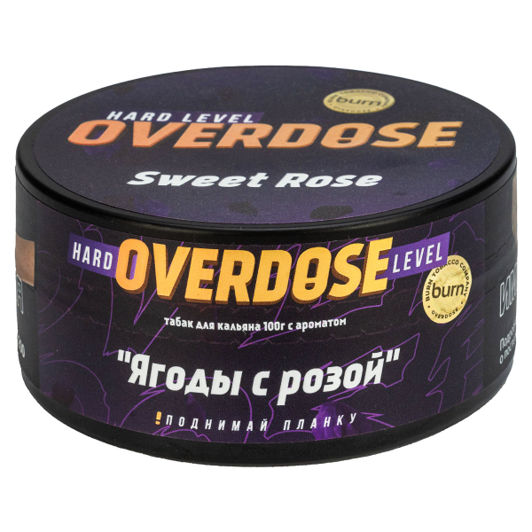 Табак Overdose Sweet Rose  100 грамм в Петропавловске-Камчатском