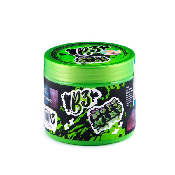 Табак B3 Soft Mint  250 грамм в Петропавловске-Камчатском