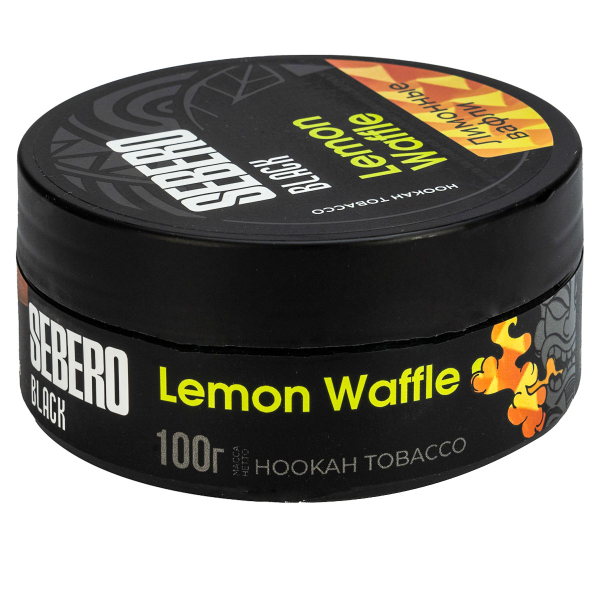 Табак Sebero Black Lemon Waffle  100 грамм в Петропавловске-Камчатском