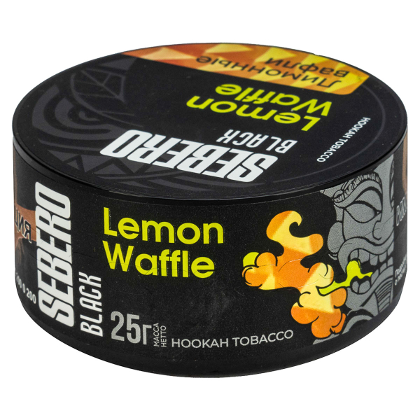 Табак Sebero Black Lemon Waffle  25 грамм в Петропавловске-Камчатском