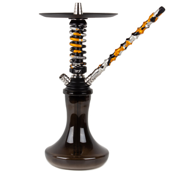 Кальян Mamay Custom Coilovers Micro Черный-Золотой Камуфляж  в Петропавловске-Камчатском