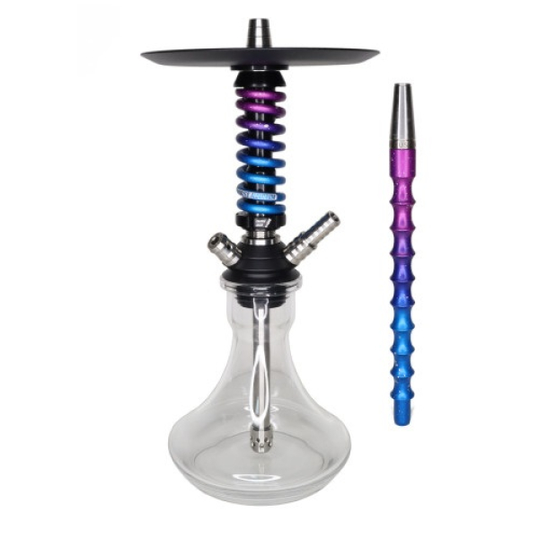 Кальян Mamay Custom Coilovers Micro Черный-Космос  в Петропавловске-Камчатском