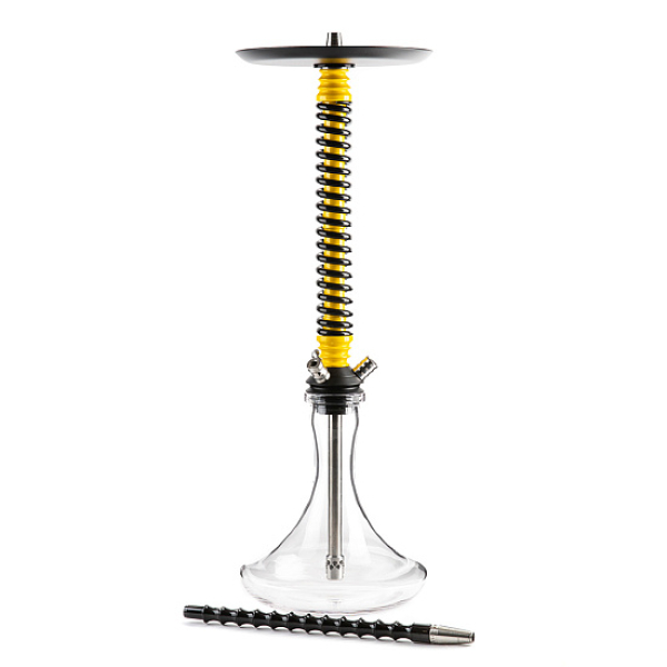 Кальян Mamay Custom V3 №12 Coilovers Желто-Черный  в Петропавловске-Камчатском