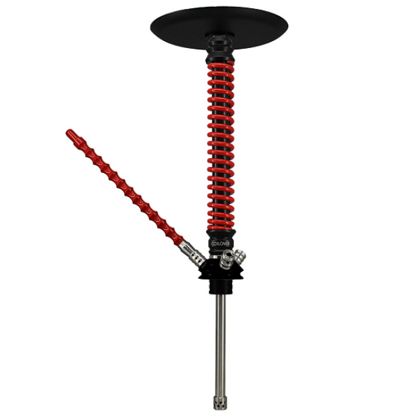 Кальян Mamay Custom V3 №12 Coilovers Черно-Красный  в Петропавловске-Камчатском