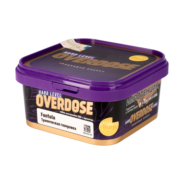 Табак Overdose Fantola  200 грамм в Петропавловске-Камчатском