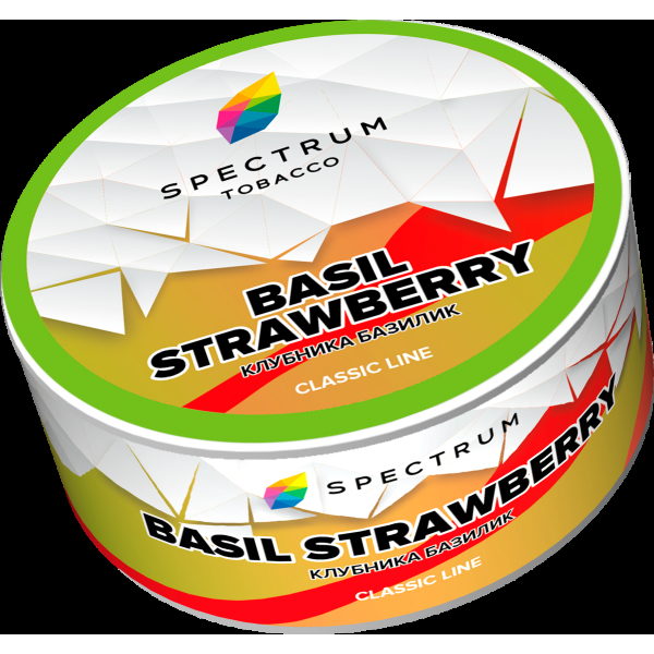 Табак Spectrum Basil strawberry  25 грамм в Петропавловске-Камчатском