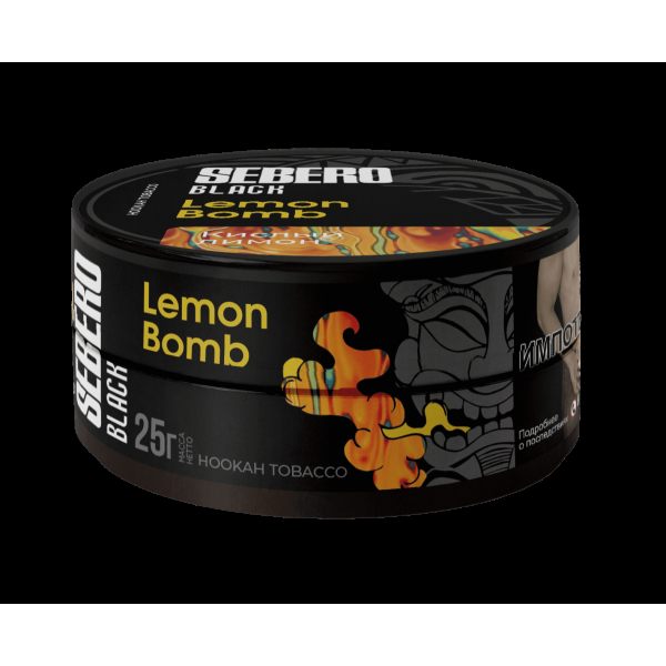 Табак Sebero Black Lemon Bomb  25 грамм в Петропавловске-Камчатском