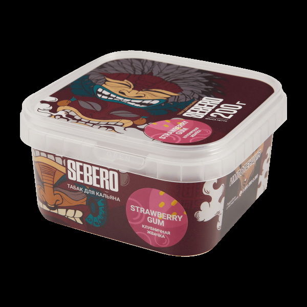 Табак Sebero Strawberry gum  200 грамм в Петропавловске-Камчатском