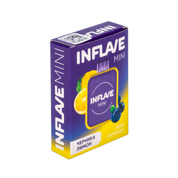 Inflave Mini Черника Лимон (1000 Затяжек) в Петропавловске-Камчатском