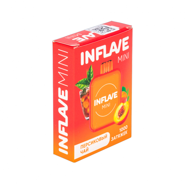 Inflave Mini Персиковый Чай (1000 Затяжек) в Петропавловске-Камчатском