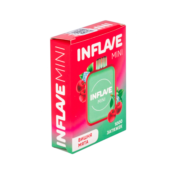 Inflave Mini Вишня Мята (1000 Затяжек) в Петропавловске-Камчатском