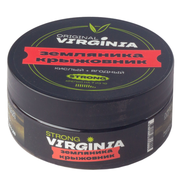 Табак Original Virginia Strong Земляника Крыжовник  25 грамм в Петропавловске-Камчатском