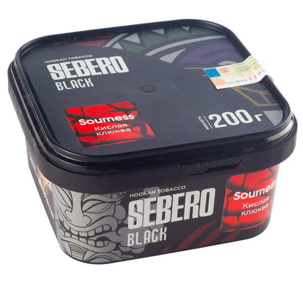 Табак Sebero Black Sourness  200 грамм в Петропавловске-Камчатском