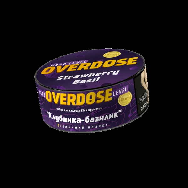 Табак Overdose Strawberry Basil  25 грамм в Петропавловске-Камчатском