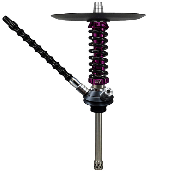 Кальян Mamay Custom Coilovers Micro Пурпурный Сплеш Черный  в Петропавловске-Камчатском