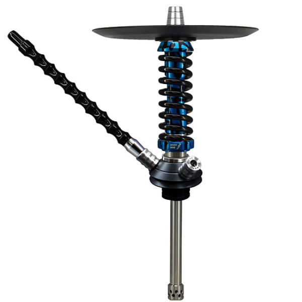 Кальян Mamay Custom Coilovers Micro Синий Сплеш Черный  в Петропавловске-Камчатском