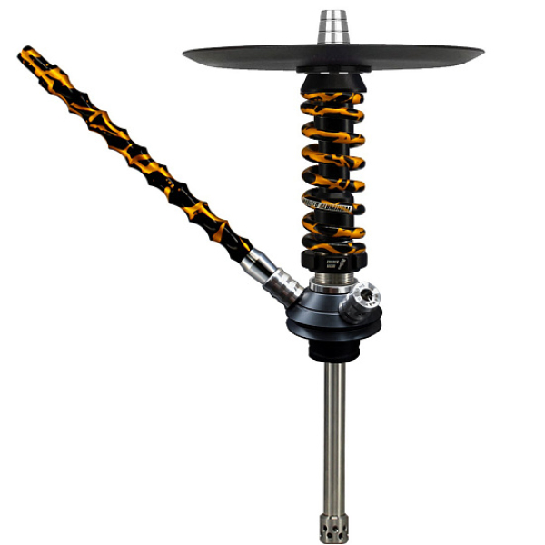 Кальян Mamay Custom Coilovers Micro Черный-Gold Сплеш  в Петропавловске-Камчатском