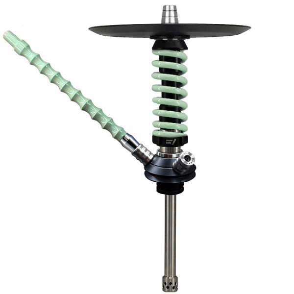 Кальян Mamay Custom Coilovers Micro Черный-Мята  в Петропавловске-Камчатском