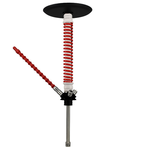 Кальян Mamay Custom V3 №12 Coilovers Белый-Красный  в Петропавловске-Камчатском