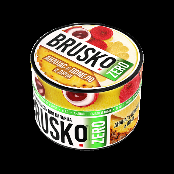 Смесь Brusko Ананас С Помело И Личи (Zero)  50 гр в Петропавловске-Камчатском