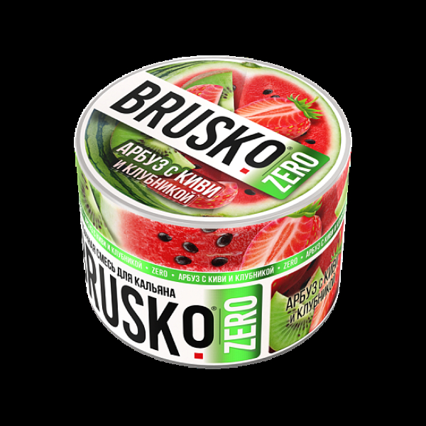 Смесь Brusko Арбуз С Киви И Клубникой (Zero)  50 гр в Петропавловске-Камчатском