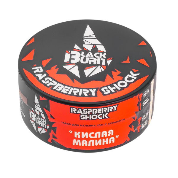 Табак Burn Black Raspberry Shock  100 грамм в Петропавловске-Камчатском