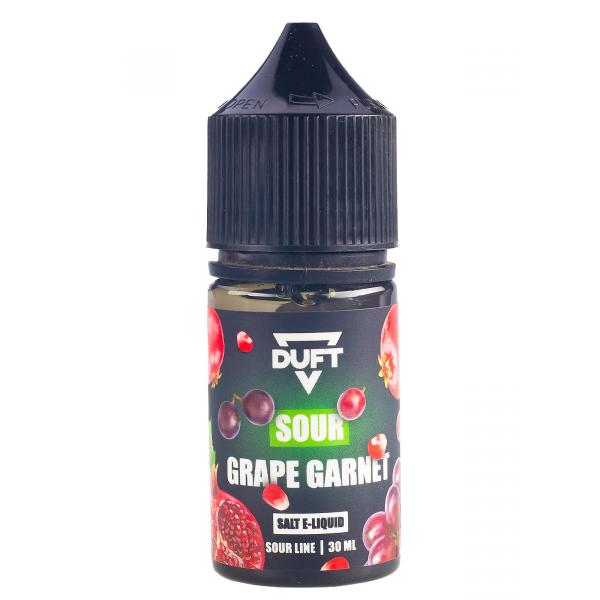 Жидкость Duft Sour Line Salt 20 Grape Garnet 30 Мл в Петропавловске-Камчатском