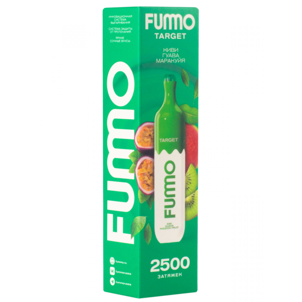 Fummo Target Киви Гуава Маракуйя (2500 Затяжек) в Петропавловске-Камчатском