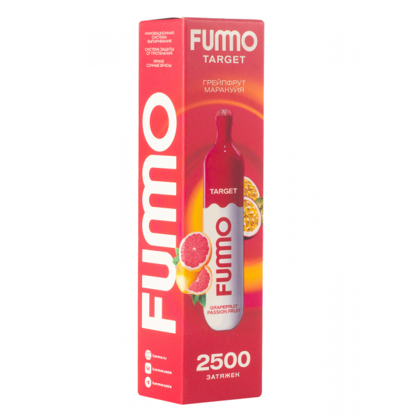 Fummo Target Грейпфрут Маракуйя (2500 Затяжек) в Петропавловске-Камчатском