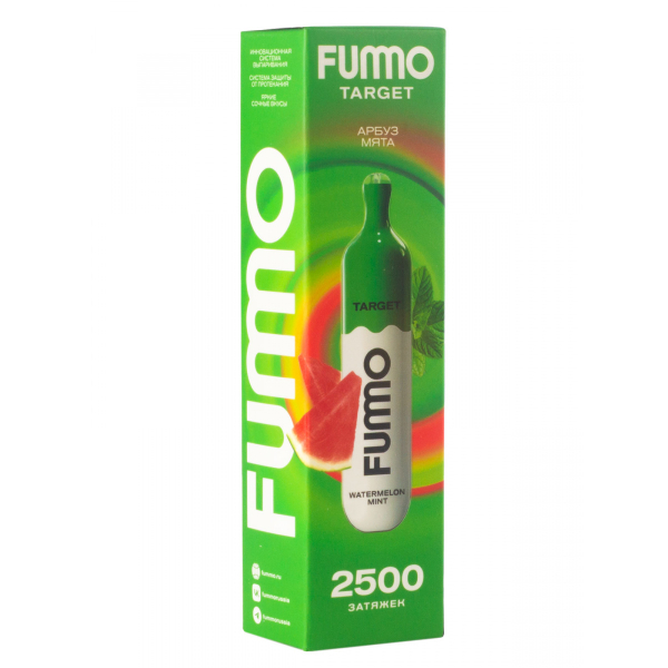 Fummo Target Арбуз Мята (2500 Затяжек) в Петропавловске-Камчатском