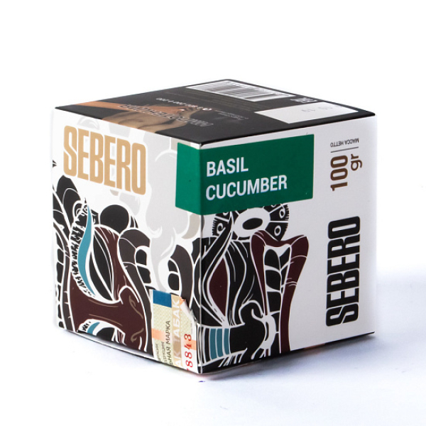 Табак Sebero Basil-Cucumber  100 грамм в Петропавловске-Камчатском