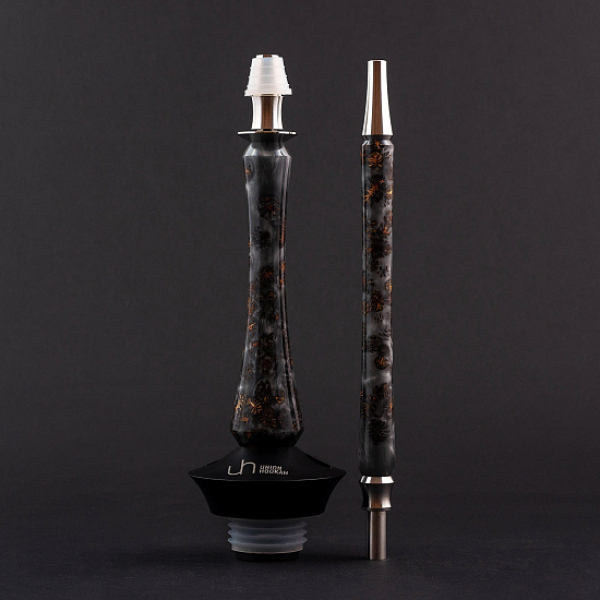 Кальян Union Hookah Sleek Акрил С Шишками Серый  в Петропавловске-Камчатском