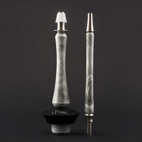 Кальян Union Hookah Sleek Акрил Серый  в Петропавловске-Камчатском