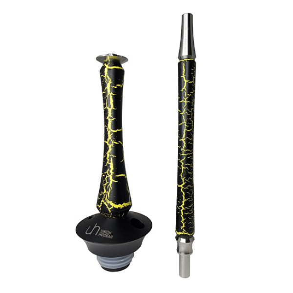 Кальян Union Hookah Sleek Кракле Желтый  в Петропавловске-Камчатском