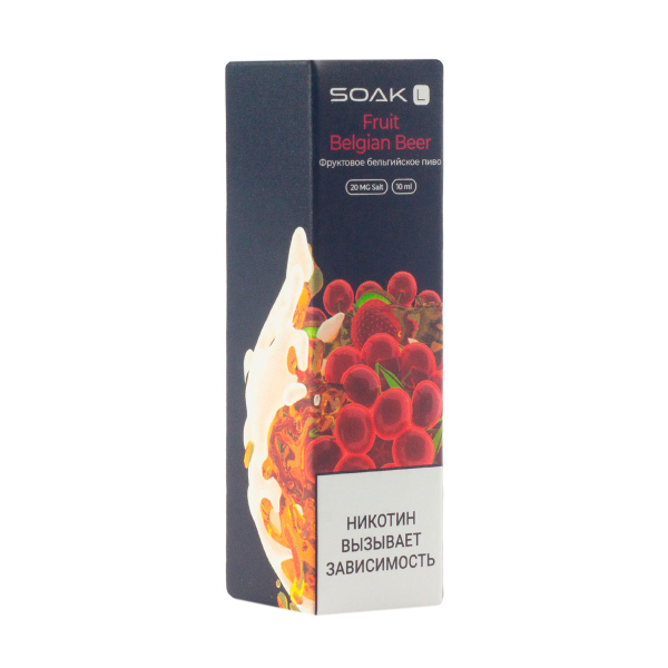 Жидкость Soak Fruit Belgian Beer 10 Мл 2 Мг в Петропавловске-Камчатском