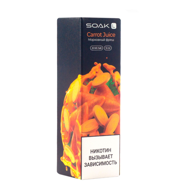 Жидкость Soak Carrot Juice 10 Мл 2 Мг в Петропавловске-Камчатском