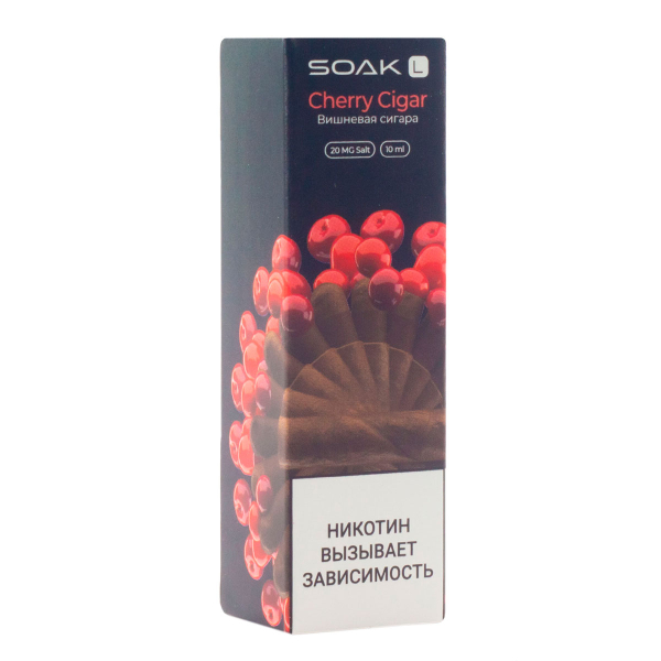 Жидкость Soak Cherry Cigar 10 Мл 2 Мг в Петропавловске-Камчатском