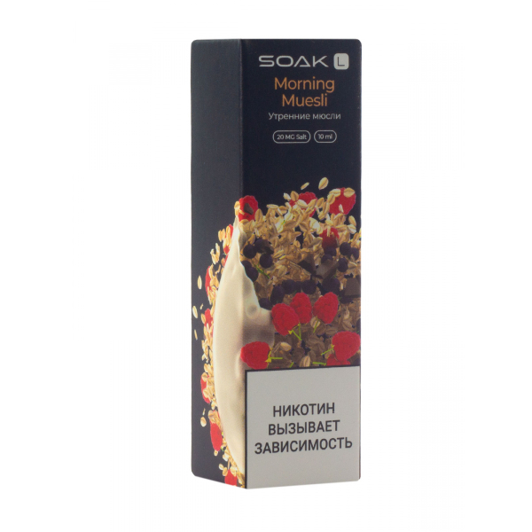 Жидкость Soak Morning Muesli 10 Мл 2 Мг в Петропавловске-Камчатском