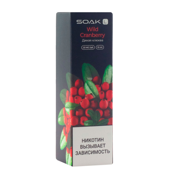 Жидкость Soak Wild Cranberry 10 Мл 2 Мг в Петропавловске-Камчатском