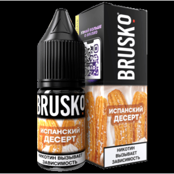 Жидкость Brusko Salt Испанский Десерт 10 Мл 2 Мг в Петропавловске-Камчатском