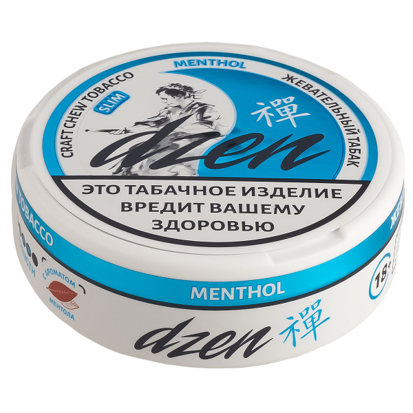 Жевательный табак Dzen Slim Menthol 9 грамм в Петропавловске-Камчатском