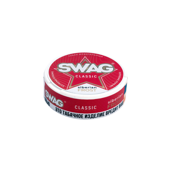 Жевательный табак Swag Classic Siberian Frost 10 грамм в Петропавловске-Камчатском