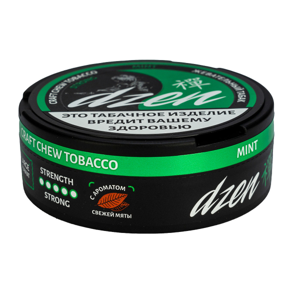 Жевательный табак Dzen Strong Mint 9 грамм в Петропавловске-Камчатском