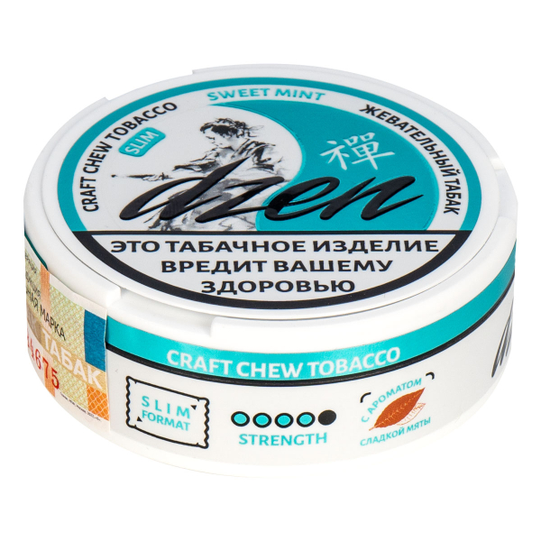 Жевательный табак Dzen Slim Sweet Mint 9 грамм в Петропавловске-Камчатском