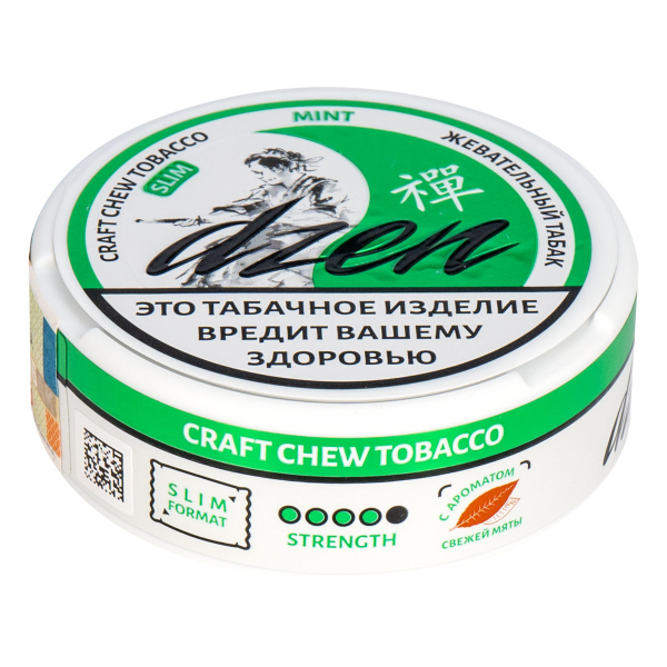 Жевательный табак Dzen Slim Mint 9 грамм в Петропавловске-Камчатском