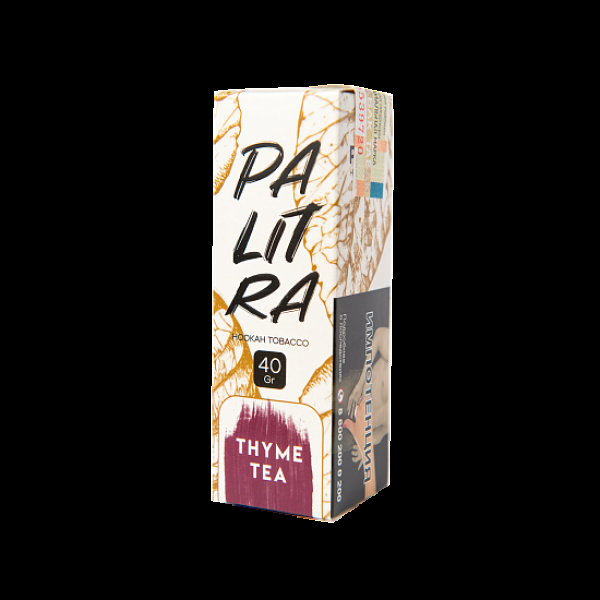 Табак Palitra Thyme Tea (Чай С Чабрецом)  40 грамм в Петропавловске-Камчатском